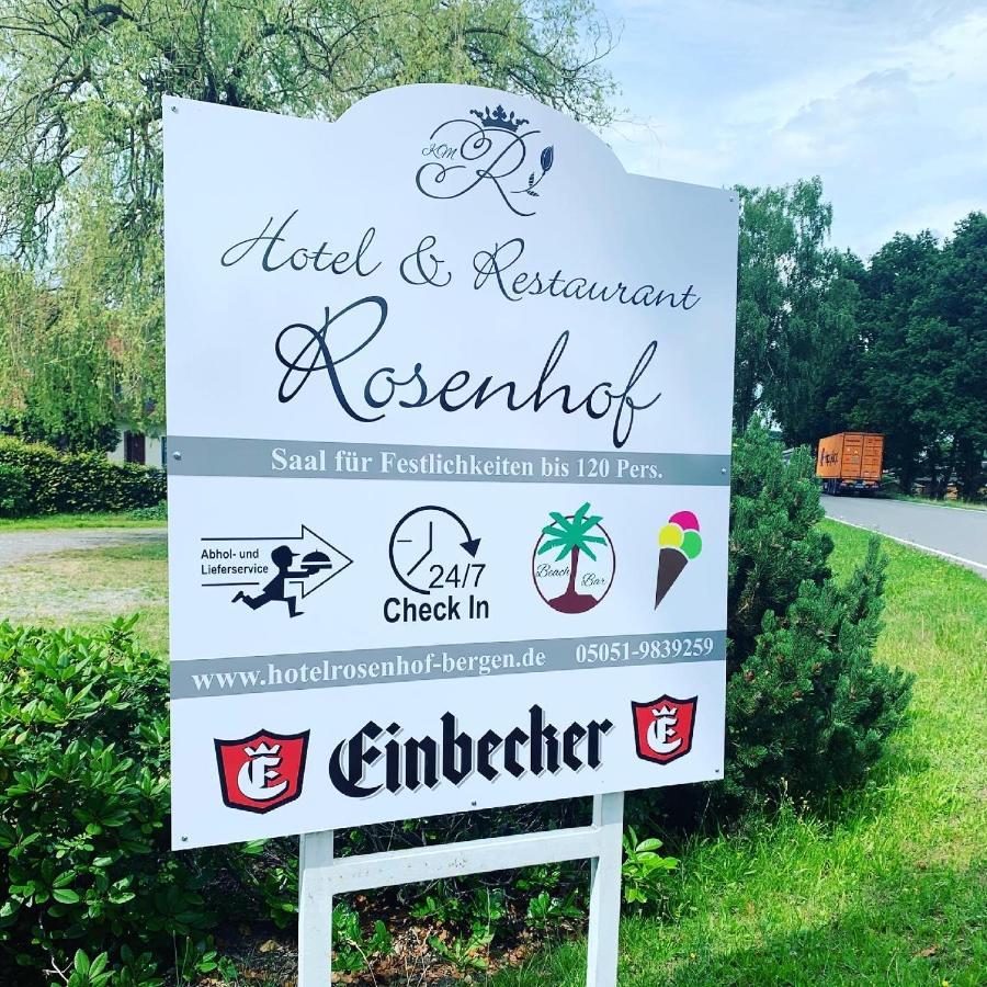 Hotel & Restaurant Rosenhof Берген Екстериор снимка
